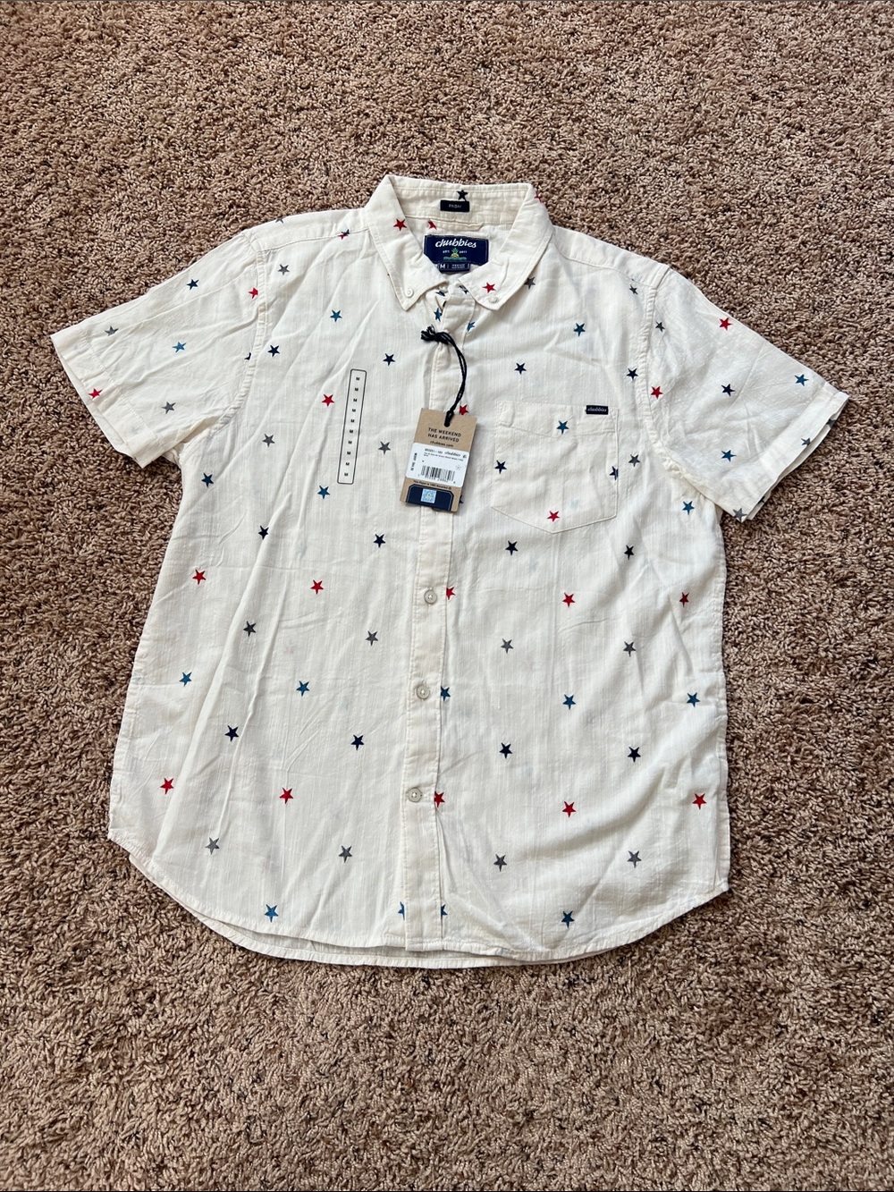 Men’s Chubbies 4th of July Button Down Shirt